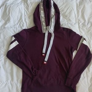 Burgundy hoodie